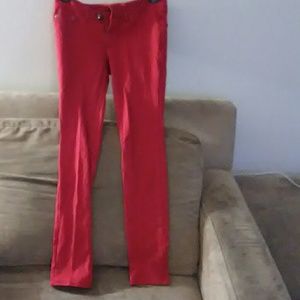 Red pants